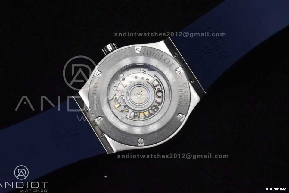 Edition 537 SS 42mm Dial Fusion HBF Packable Blue Gummy Blue Best 1:1 Strap A On 1228